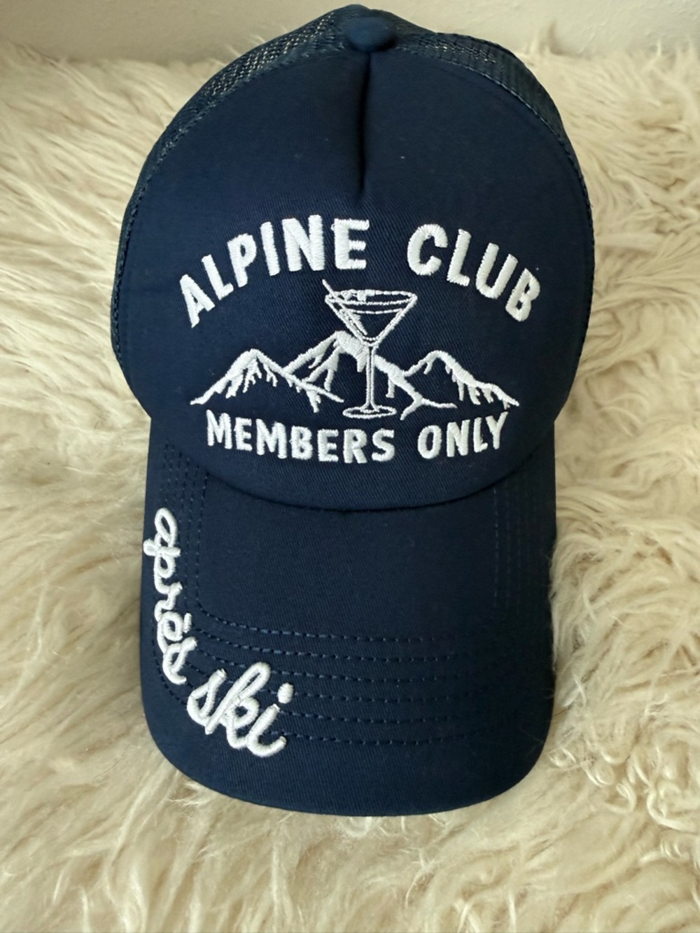 Anthropologie Worn/West Winter Trucker Hat - Picture 2 of 7